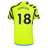 Arsenal Takehiro Tomiyasu #18 Bortatröja 2023-24 Korta ärmar